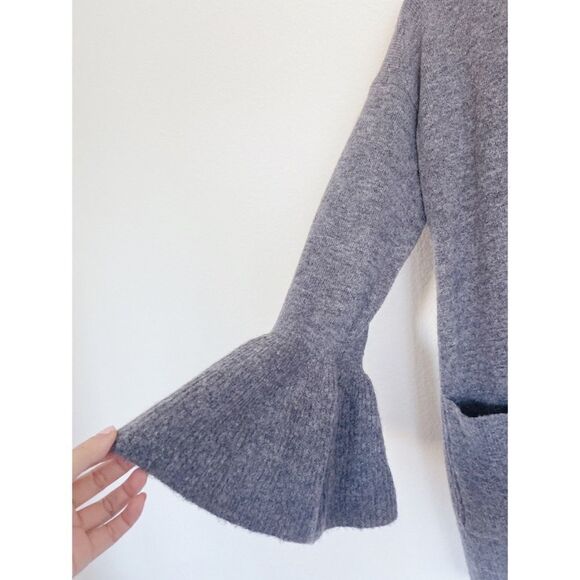 Club Monaco wool blend Bell sleeve cardigan - Picture 8 of 11